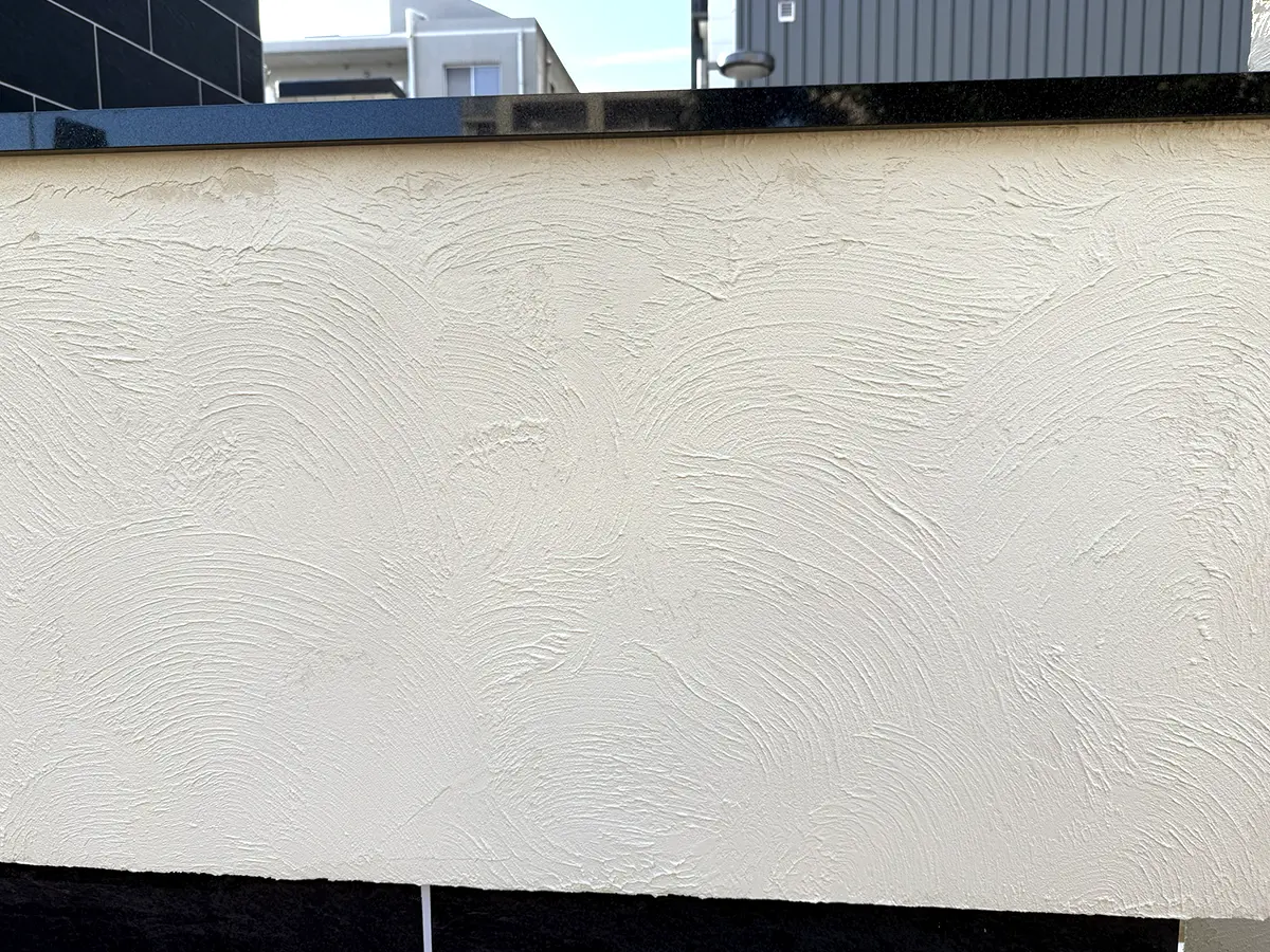 外構壁の意匠仕上げ